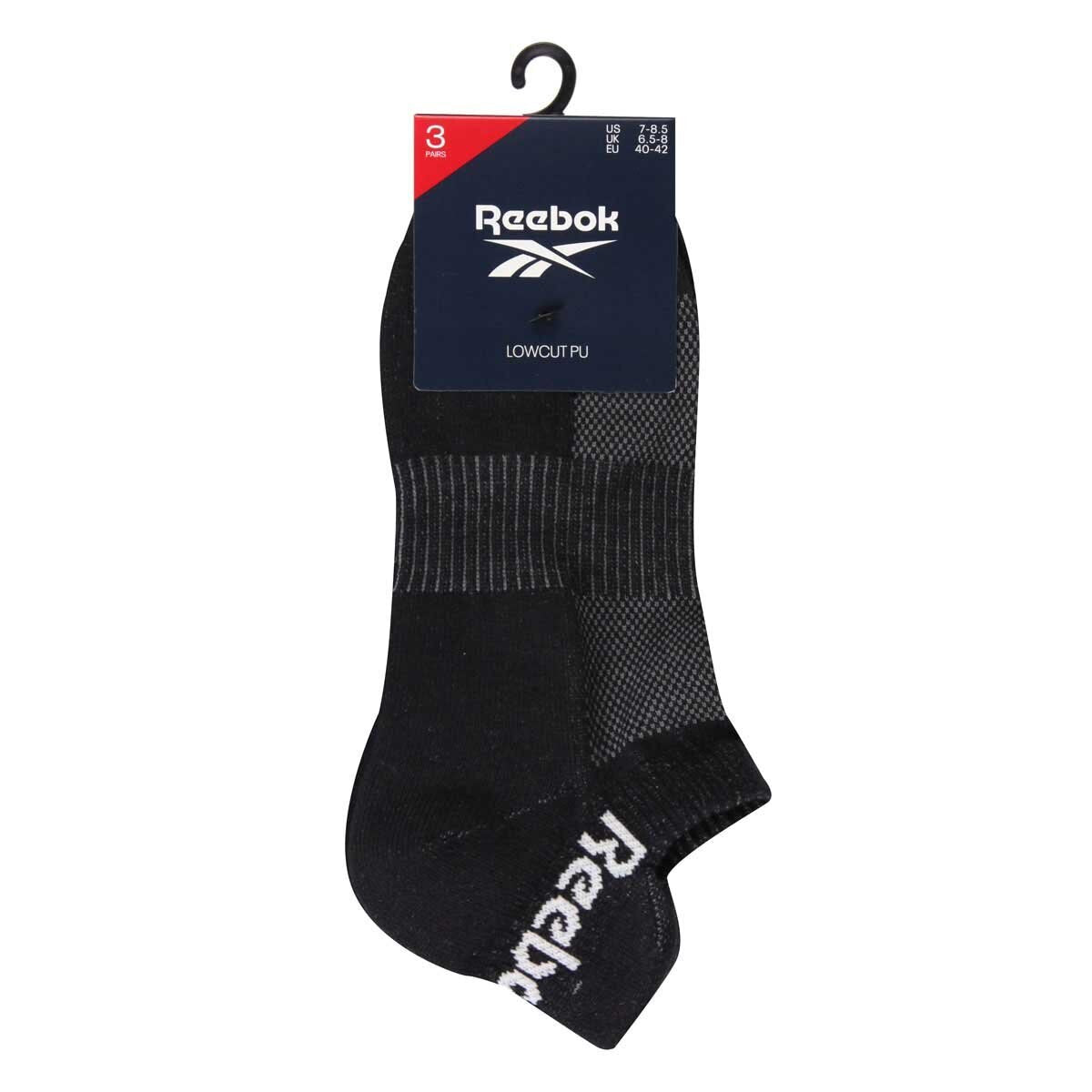 Essential Trainer Socks 6 Pack in Black