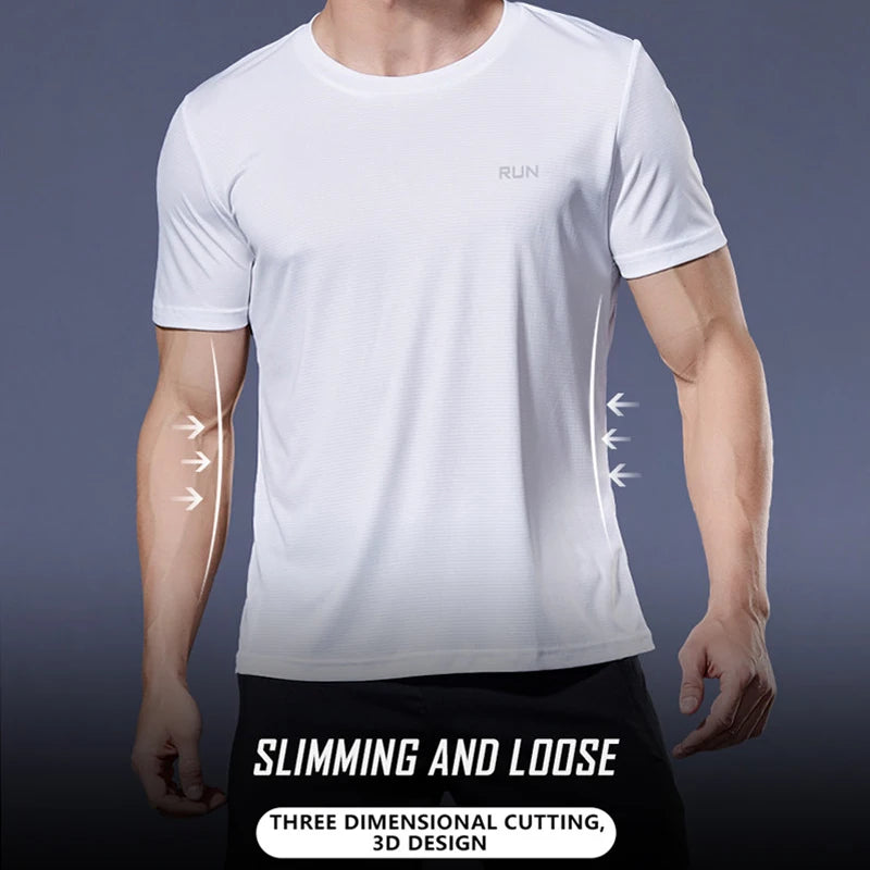 Men'S Sportswear Tracksuit Gym Compression Clothing Fitness Running Set Athletic Wear T Shirts Ropa Deportiva Hombre Camisetas