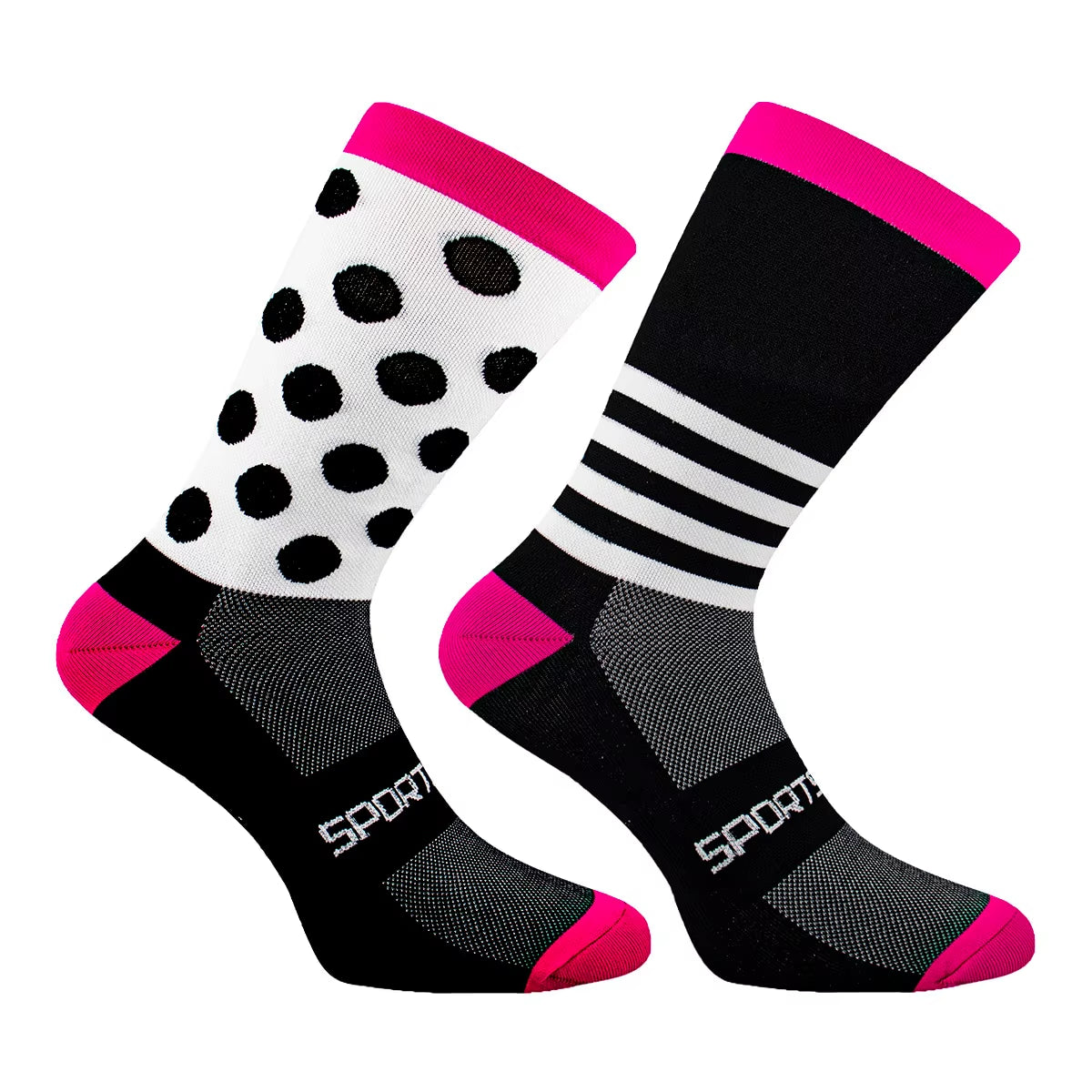 Men Cycling Socks High Compression Quality Road Bike Socks Men Women Durable Breathable Hiking Basketball Running Socks